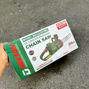 Máy cưa xích dùng pin 42V Dekton M21x2-cx16bl ( chưa có pin và sạc)