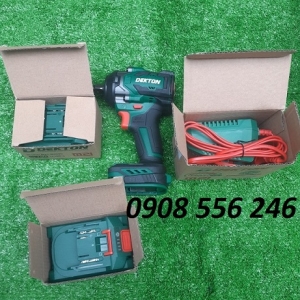 Máy siết bulong dùng pin M21-IW520NCP Dekton 520Nm Đủ Bộ