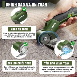 Máy cắt bìa cứng dùng pin dekton dk-mcb06