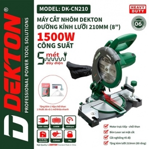 Máy Cắt Nhôm Mini Dekton DK-CN210 Có lưỡi cắt