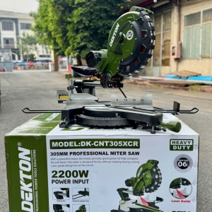 Máy cắt nhôm trượt dekton dk-cnt305xcr dùng dây curoa