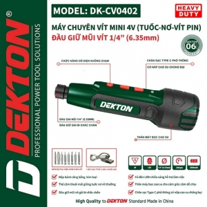 Máy vặn vít  Dekton DK-CV0402
