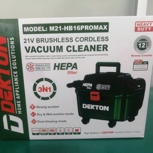Máy hút bụi dekton M21-HB16PROMAX ( CHƯA CÓ PIN VÀ SẠC)