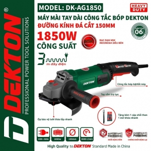 Máy mài dekton dk-ag1850