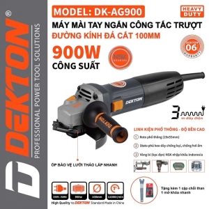 Máy mài dekton DK-AG900 công tắc trượt