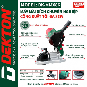 Máy mài giũa xích dekton kd-mmx86