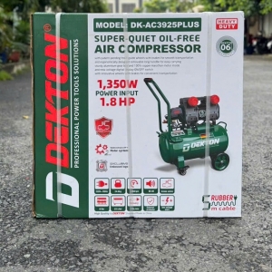 Máy nén khó không dầu dekton dk-ac3925plus