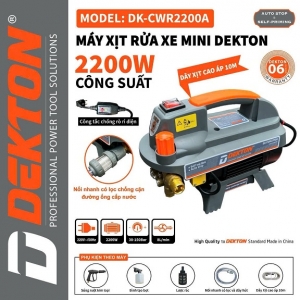 Máy rửa xe dekton DK-CWR2200A