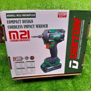 Máy siết bulong pin Dekton M21-IW380PLUS ( chưa có pin sạc)