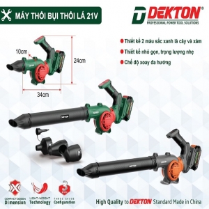 Máy thổi bụi Dekton M21-TB03 ( chưa có pin và sạc)