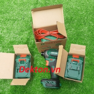 Máy vặn vít pin Dekton M21-CV230NCP ( ĐỦ BỘ 2 pin – 1 sạc)