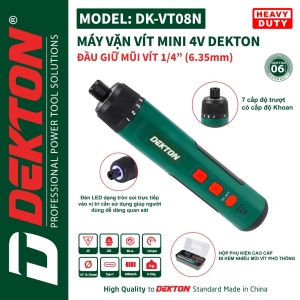 Máy vặn vít trượt mini Dekton DK-VT08N